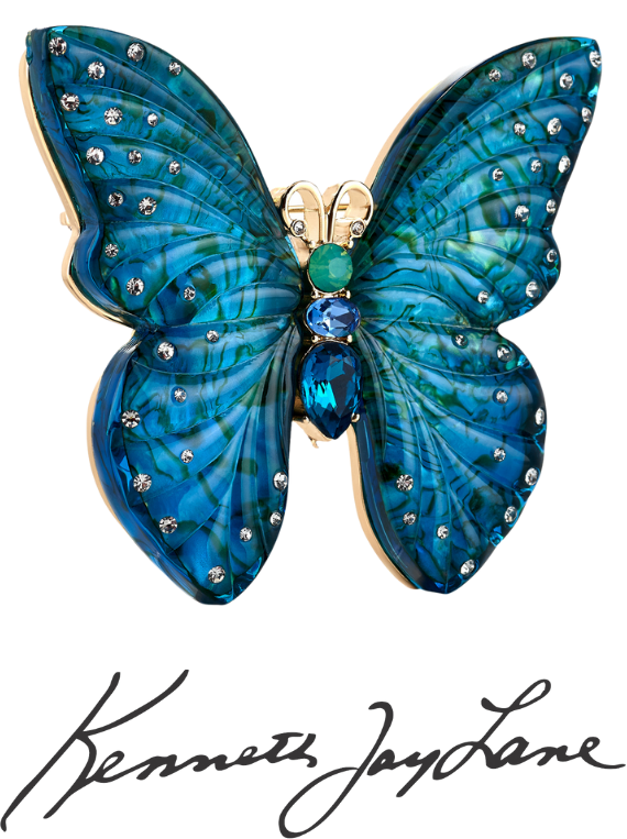 Kenneth Jay Lane Butterfly Brooch — Barbara Bush Houston Literacy